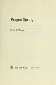 Cover of: Prague spring