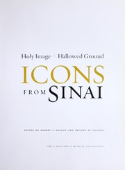 Cover of: Holy image, hallowed ground : icons from Sinai by 