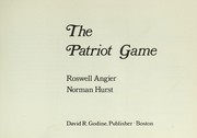 Cover of: The patriot game