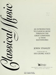 Cover of: Classical music by John Stanley