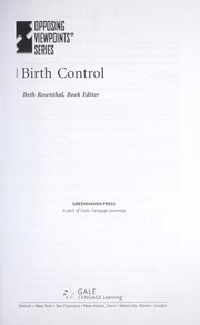 Cover of: Birth control
