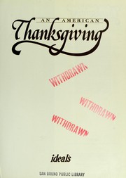 Cover of: An American Thanksgiving