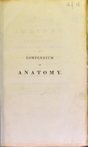 A compendium of the anatomy of the human body by Fyfe, Andrew