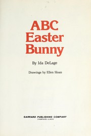 Cover of: ABC Easter bunny