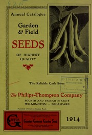 Cover of: Annual catalogue | Philips-Thompson Company