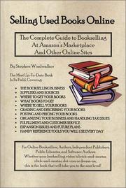 Cover of: Selling Used Books Online by Stephen Windwalker