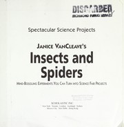 Cover of: Insects and Spiders (Spectacular Science Projects) by 
