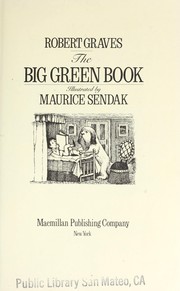 Cover of: The big green book by Robert Graves