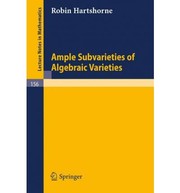 Cover of: Ample Subvarieties of Algebric Varieties by 