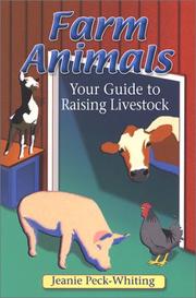 Cover of: Farm Animals by Jeanie Peck-Whiting