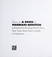 A book by Mordicai Gerstein