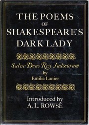 Cover of: The Poems of Shakespeare's Dark Lady - Salve Deus Rex Judaeorum by Emilia Lanier, A. L. Rowse (Introduction)
