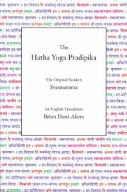 Cover of: The Hatha Yoga Pradipika by Svatmarama