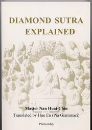 Cover of: Diamond Sutra Explained by Nan Huai-Chin