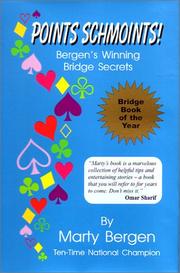 Cover of: Points schmoints!: Bergen's winning bridge secrets