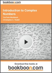 Cover of: Introduction to Complex Numbers YouTube Workbook by Christopher C. Tisdell