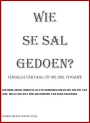 Cover of: WIE SE SAL GEDOEN? by 