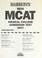 Cover of: New MCAT 2007
