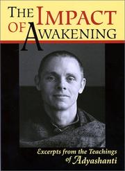 Cover of: The Impact of Awakening: Excerpts From the Teachings of Adyashanti