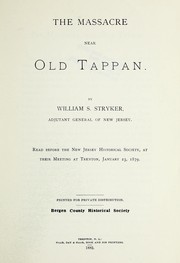 Cover of: The massacre near Old Tappan