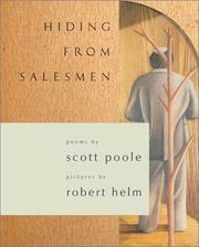 Cover of: Hiding from salesmen: poems