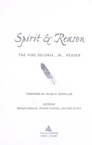 Cover of: Spirit & reason : the Vine Deloria, Jr., reader by 