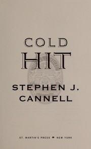 Cover of: Cold hit by Stephen J. Cannell