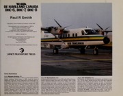 De Havilland Canada Dhc-6, Dhc-7, Dhc-8 (Air Portfolios, No 6) by Paul R. Smith