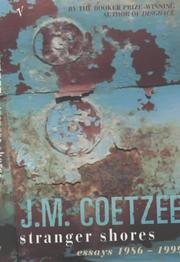 Cover of: Stranger Shores by J. M. Coetzee