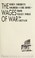 Cover of: The wages of war