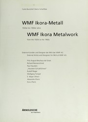 Cover of: WMF Ikora-Metall by Carlo Burschel