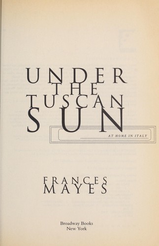 under the tuscan sun book review