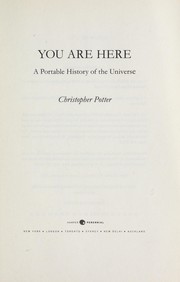 Cover of: You are here by Christopher Potter