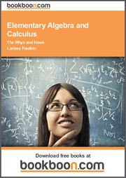 Cover of: Elementary Algebra and Calculus The Whys and Hows by 