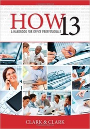 Cover of: HOW 13 by 