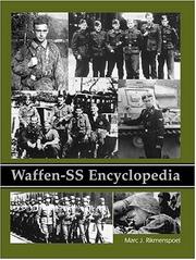 Cover of: Waffen-SS Encyclopedia by Marc J. Rikmenspoel