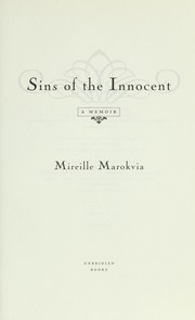 Cover of: Sins of the innocent: a memoir
