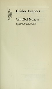 Cristo bal nonato by Carlos Fuentes