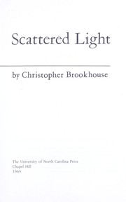 Cover of: Scattered light.