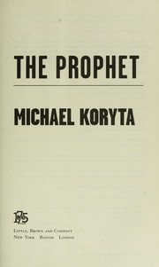 Cover of: The prophet