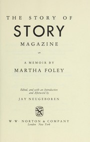 Cover of: The Story of Story Magazine by 