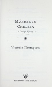 Cover of: Murder in Chelsea