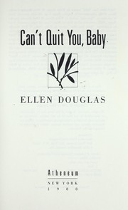 Cover of: Can't quit you, baby