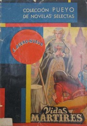 Cover of Vidas mártires by L. Acero-Nuevo