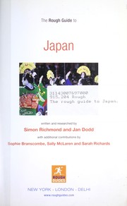 Cover of: The rough guide to Japan by Simon Richmond