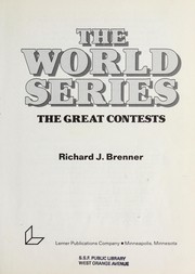 Cover of: The World Series by Richard J. Brenner