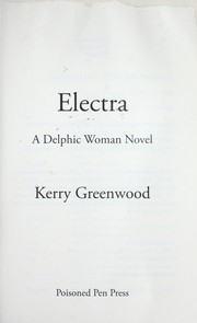 Cover of: Electra by Kerry Greenwood