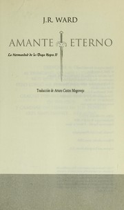 Cover of: Amante eterno: la Hermandad de la Daga Negra