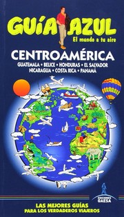 Cover of: Centroamérica