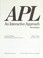 Cover of: APL